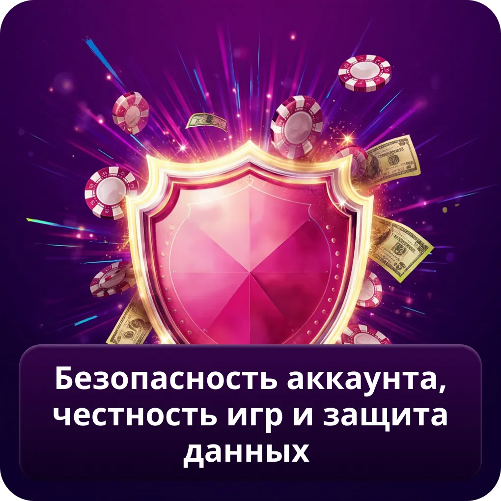 Безопасность аккаунта, честность игр и защита данных
